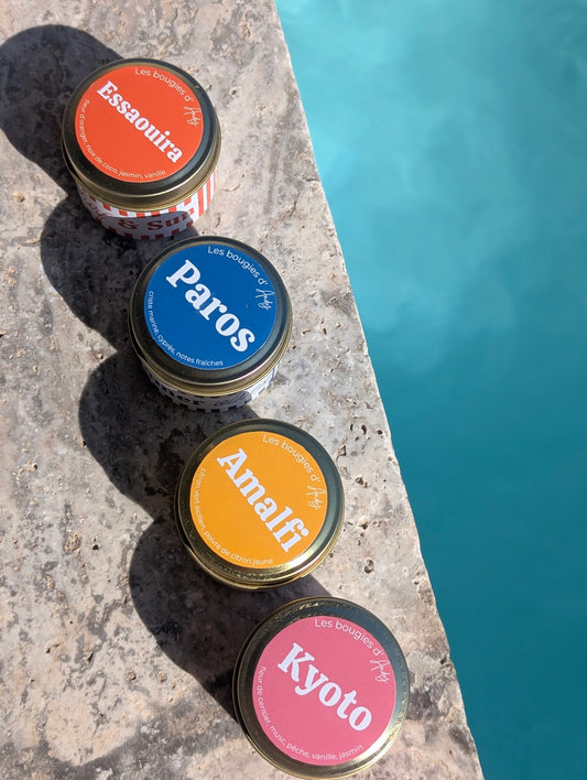 Bougie Essaouira - Fleur d'oranger, jasmin, vanille et coco