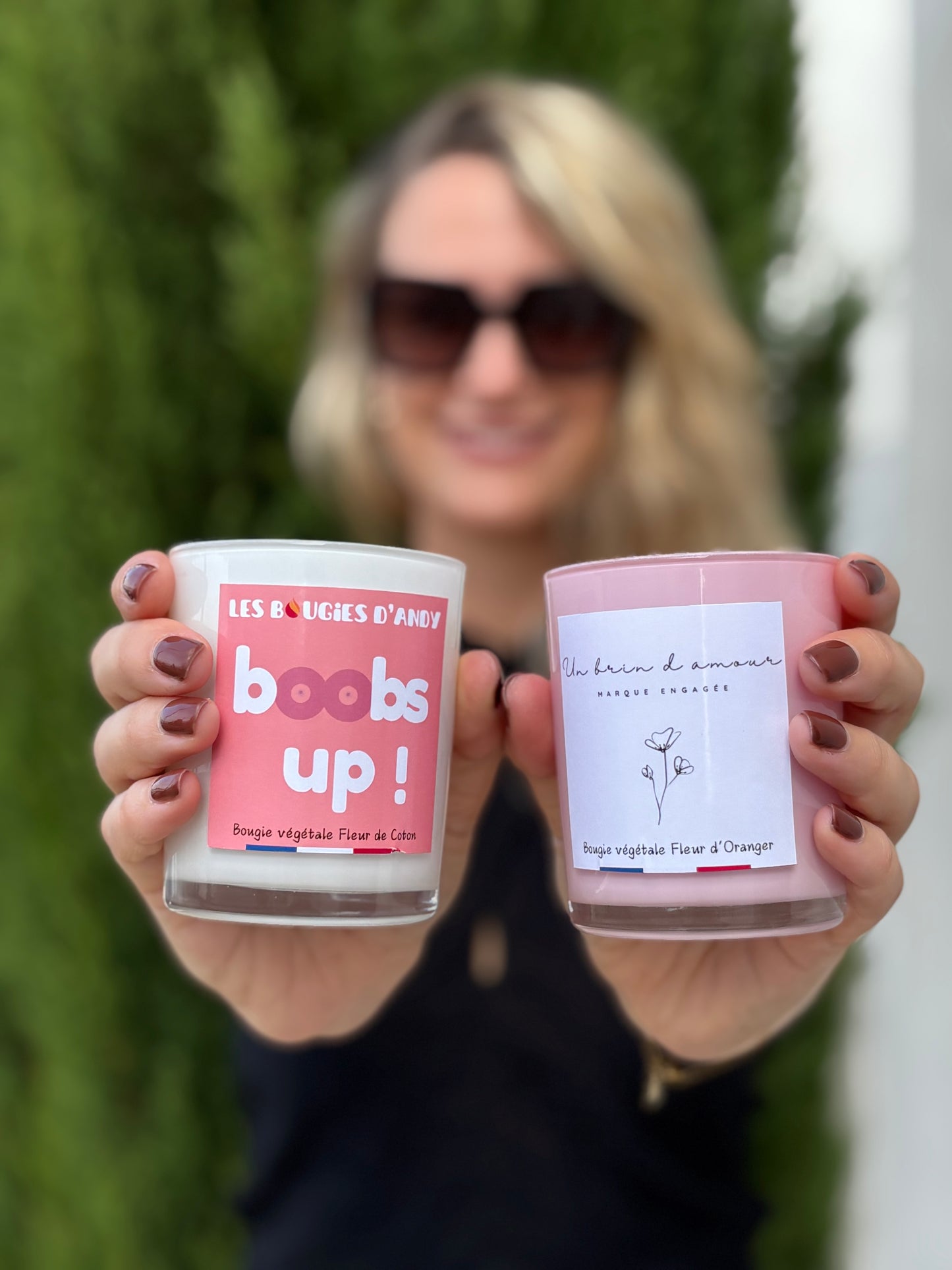 Bougie Fleur d’Oranger – Édition Octobre Rose 💗