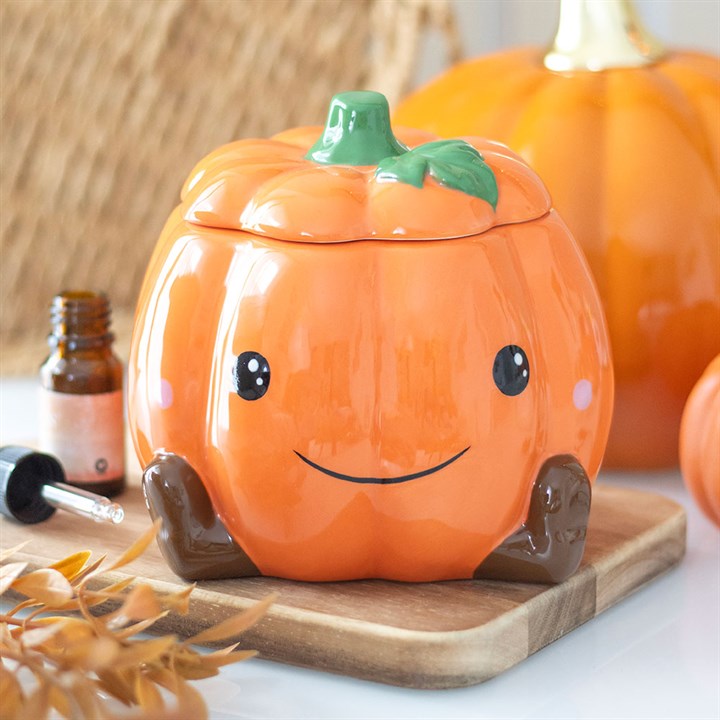 Brûleur Citrouille Tout Mignon – Collection d’Automne 🎃🍂