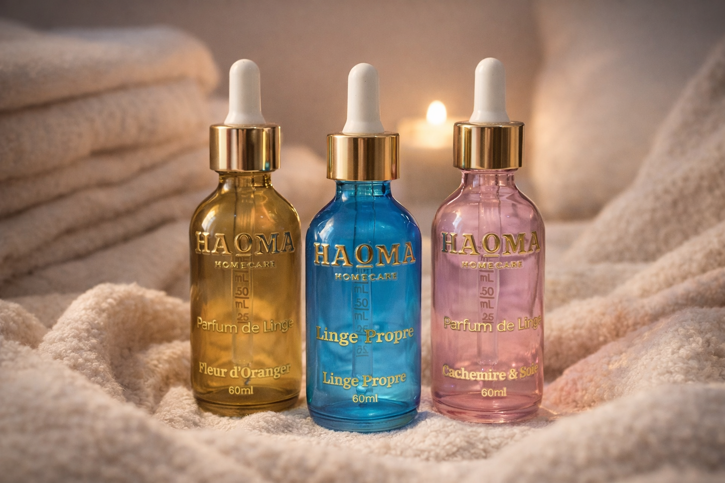 Parfum de Linge Fleur d’Oranger – Concentré parfumé de Grasse