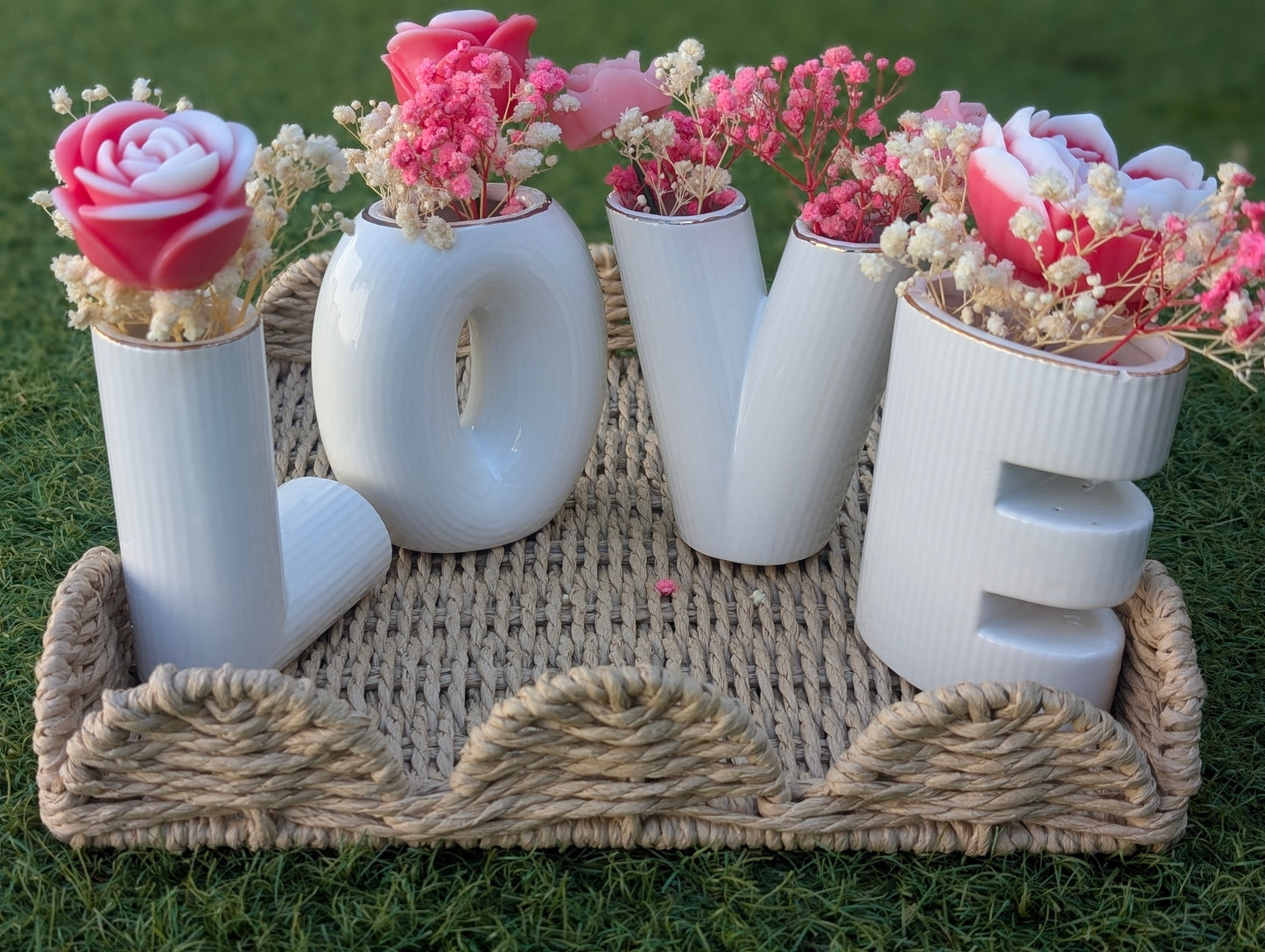 Soliflore LOVE et fleurs parfumées