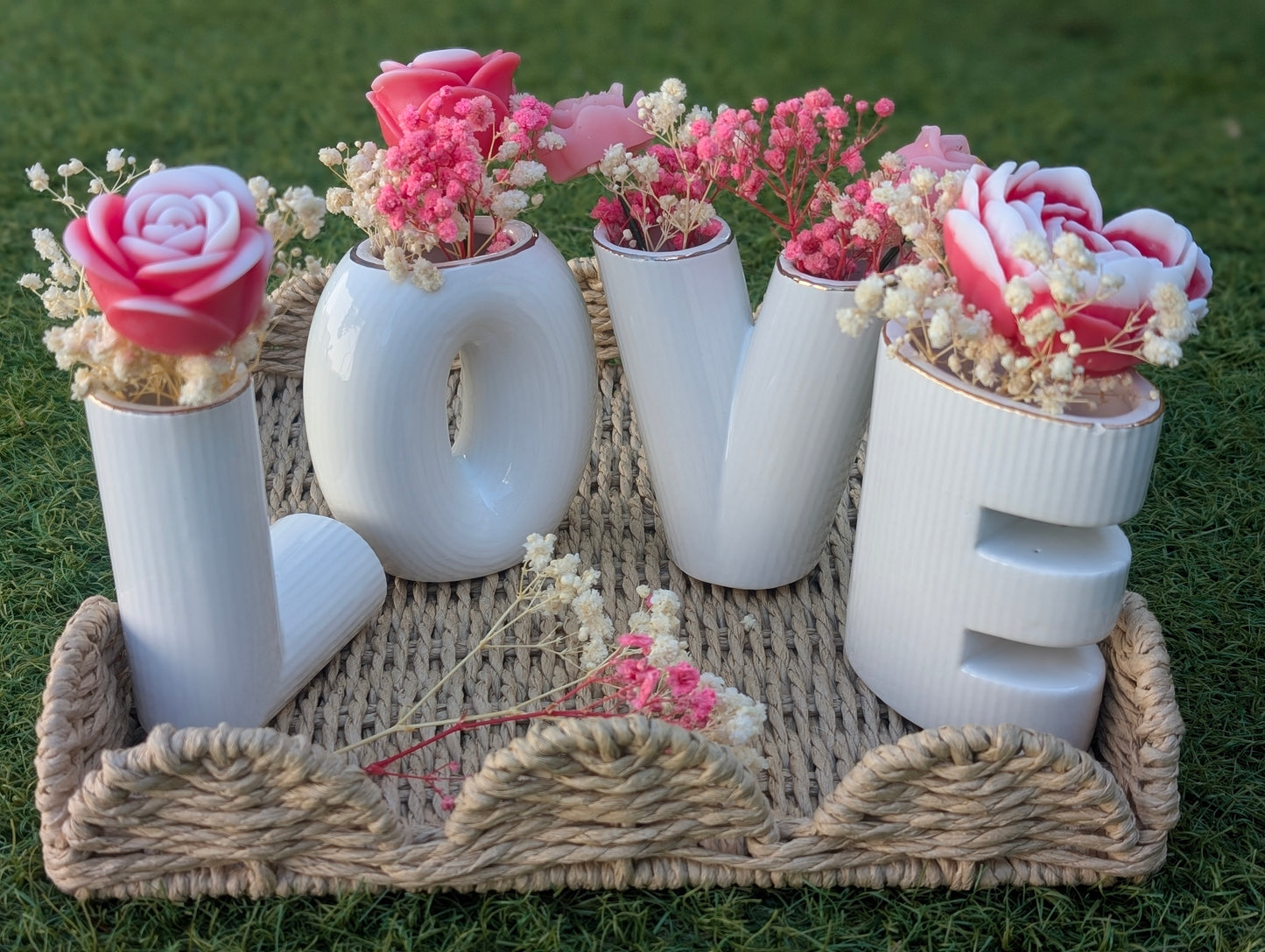 Soliflore LOVE et fleurs parfumées