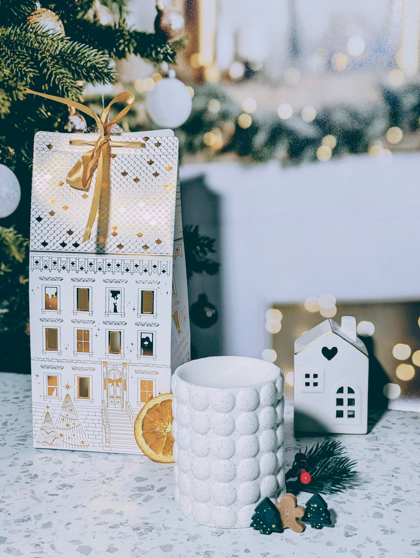 ✨ Coffret Luxe – Brûleur Bubble & Fondant de Noël