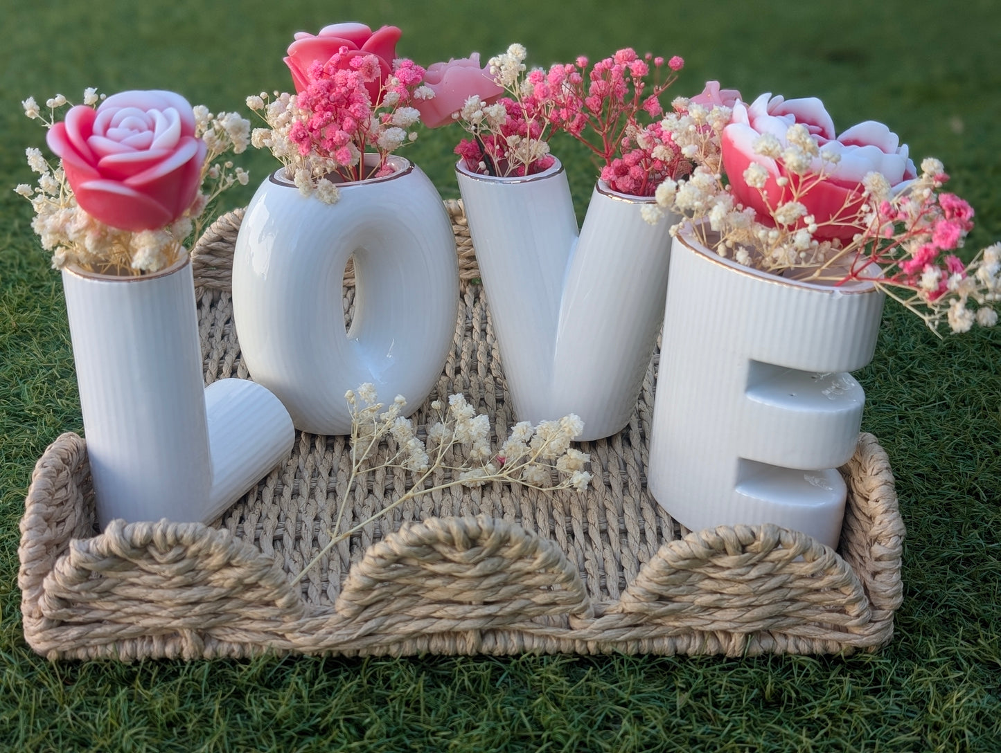 Soliflore LOVE et fleurs parfumées