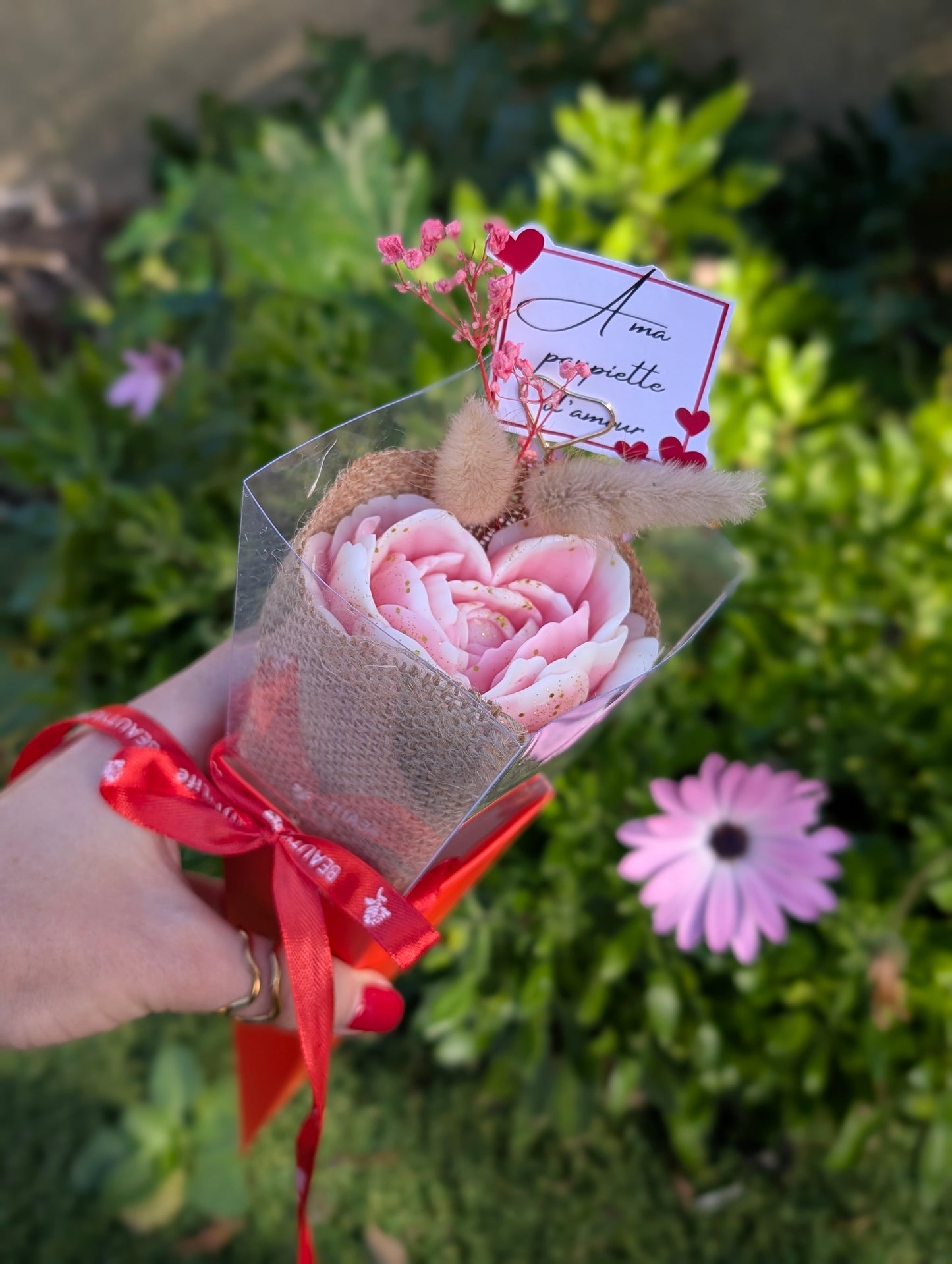 Fondant Rose parfumée