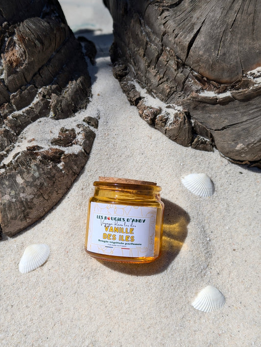 Bougie Vanille des îles