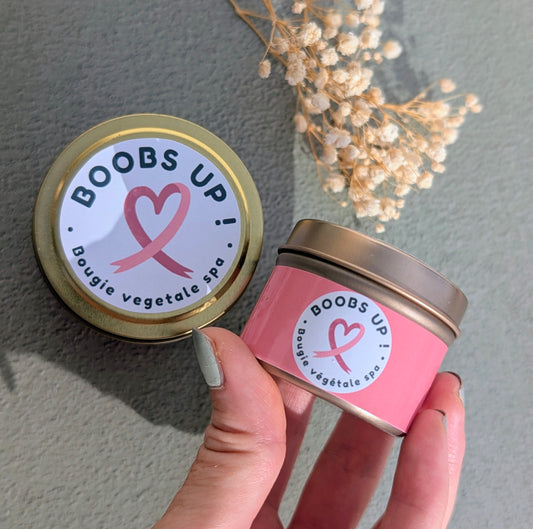 Bougie Octobre Rose - Coco & Fleur d'oranger