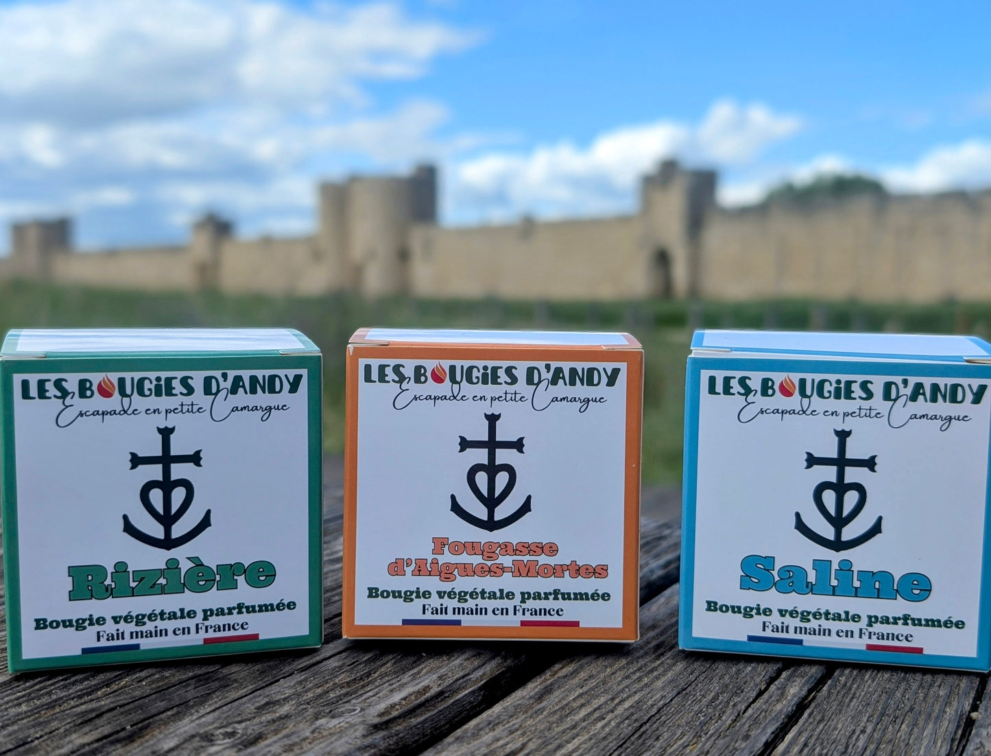 Bougie Parfumée Saline Camargue 70g Artisanale – Les Bougies d'Andy