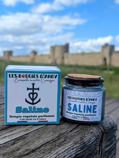 Bougie Parfumée Saline Camargue 70g Artisanale – Les Bougies d'Andy