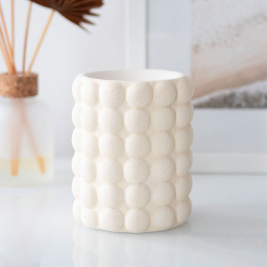 Brûleur à fondant Bubble céramique blanc – Les Bougies d'Andy Camargue