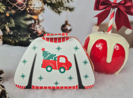 Fondant de Noël - Boîte Pull de Noël
