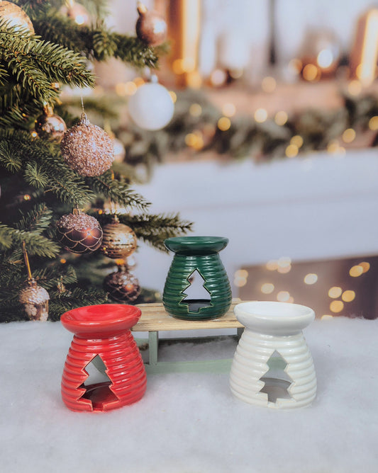 🎄 Coffret Brûleur Sapin & Fondant Parfumé