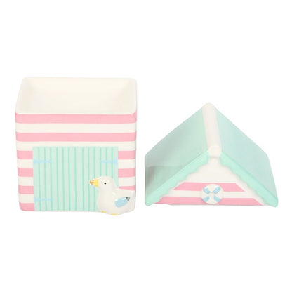 🏖️ Brûle-Parfum Cabane de Plage Pastel