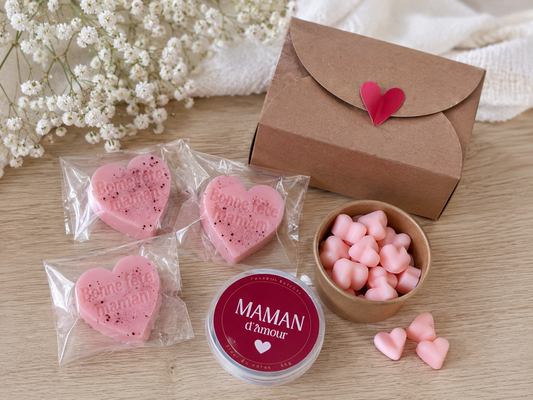 Coffret de fondants parfumés artisanaux – Édition cadeau fête des mères