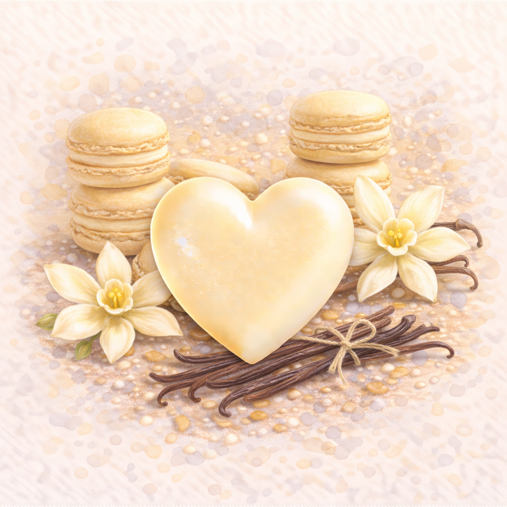 Fondant parfumé Macaron vanille