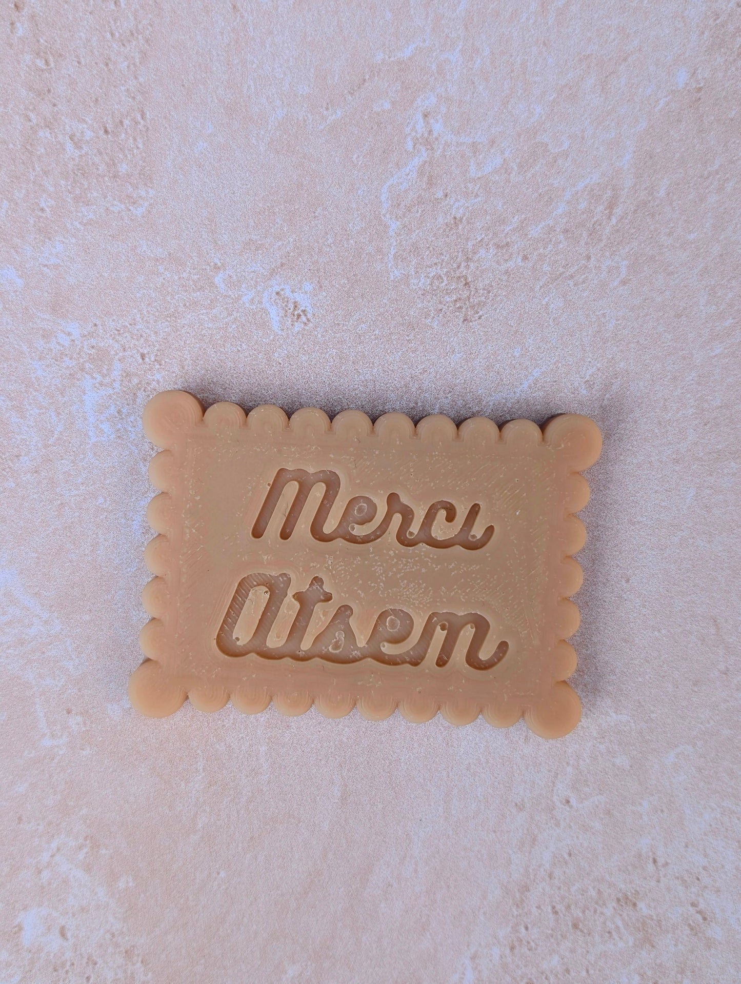Fondant "Merci ATSEM" ✏️
