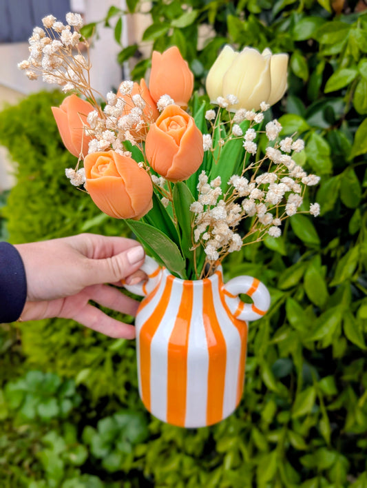 Bouquet Parfumé 6 tulipes - Fleur d'Oranger
