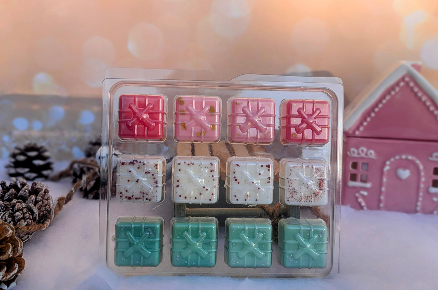 Coffret fondants parfumés de Noël