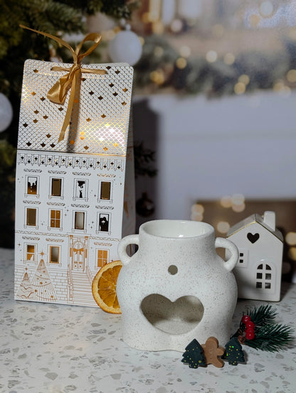 ✨  Coffret Luxe – Brûleur “Poignées d’Amour” & Fondant de Noël