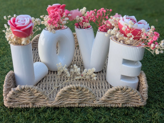 Soliflore LOVE et fleurs parfumées